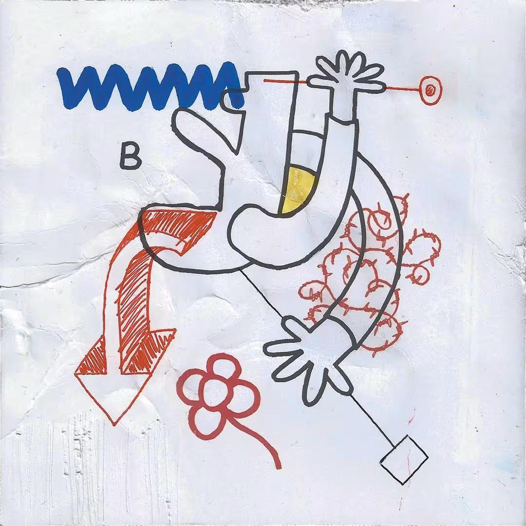 B